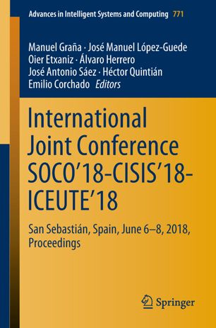 International Joint Conference Soco18cisis18iceute18 1st Ed Manuel Graa