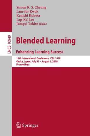 Blended Learning Enhancing Learning Success 1st Ed Simon Ks Cheung