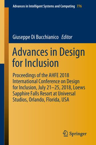 Advances In Design For Inclusion 1st Ed Giuseppe Di Bucchianico