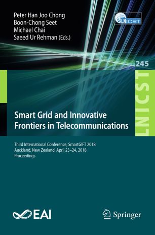 Smart Grid And Innovative Frontiers In Telecommunications 1st Ed Peter Han Joo Chong