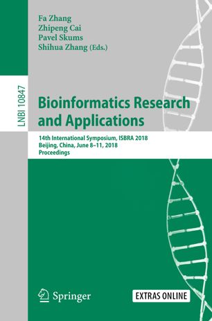 Bioinformatics Research And Applications 1st Ed Fa Zhang Zhipeng Cai
