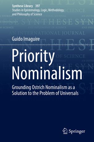 Priority Nominalism 1st Ed Guido Imaguire