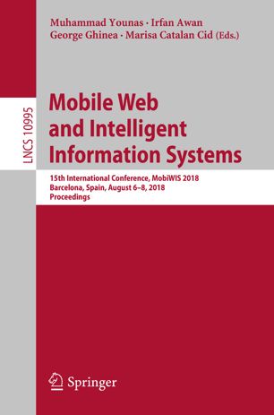 Mobile Web And Intelligent Information Systems 1st Ed Muhammad Younas