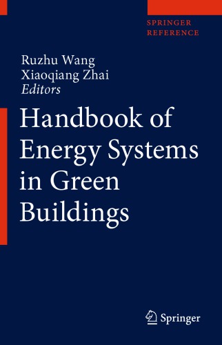 Handbook Of Energy Systems In Green Buildings 1st Edition Ruzhu Wang