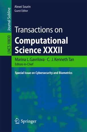 Transactions On Computational Science Xxxii 1st Ed Marina L Gavrilova
