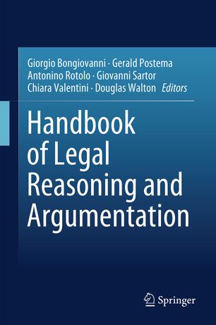Handbook Of Legal Reasoning And Argumentation 1st Ed Giorgio Bongiovanni