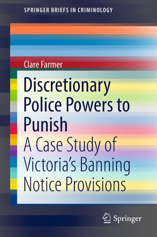 Discretionary Police Powers To Punish 1st Ed Clare Farmer