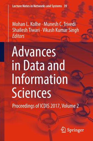 Advances In Data And Information Sciences 1st Ed Mohan L Kolhe