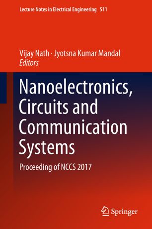 Nanoelectronics Circuits And Communication Systems 1st Ed Vijay Nath