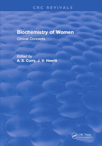 Biochemistry Of Women Clinical Concepts Curry Alan S Hewitt