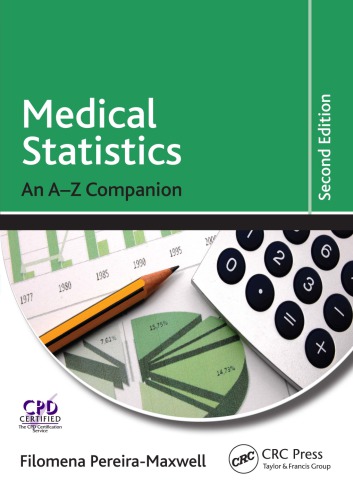 Medical Statistics An Az Companion Second Edition Second Edition Filomena Pereiramaxwell