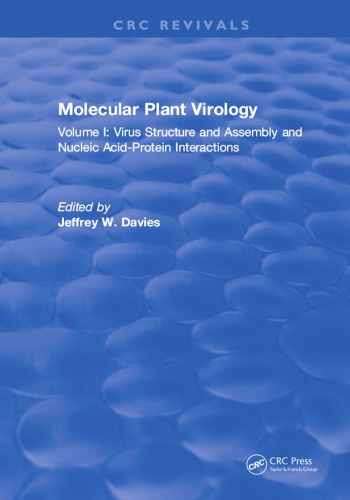 Molecular Plant Virology Volume I Virus Structure And Assembly And Nucleic Acidprotein Interactions Davis