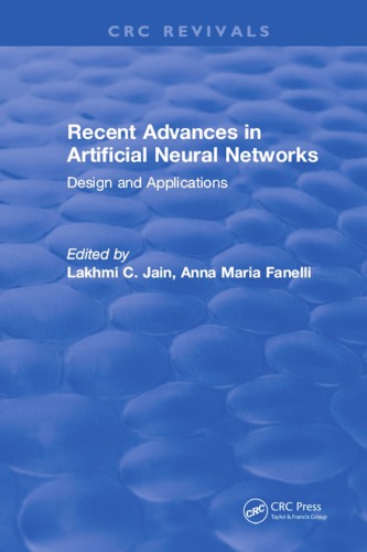 Recent Advances In Artificial Neural Networks Fanelli Anna Maria Jain