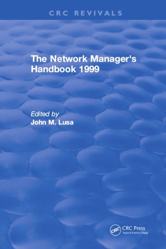 The Network Managers Handbook 1999 Lusa John M