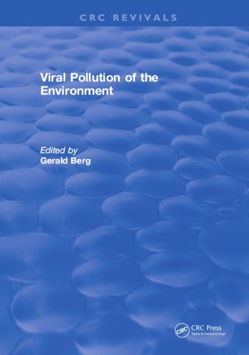Viral Pollution Of The Environment Berg Gerald