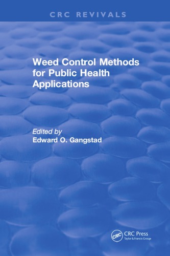 Weed Control Methods For Public Health Applications Gangstad