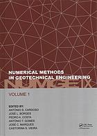 Numerical Methods In Geotechnical Engineering Ix Volume 1 Antnio S Cardoso