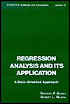 Regression Analysis And Its Application A Dataoriented Approach First Edition Richard F Gunst R F Gunst R L Mason