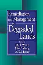Remediation And Management Of Degraded Lands Baker A J W Wong