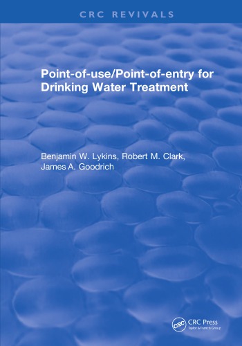 Pointofusepointofentry For Drinking Water Treatment Clark