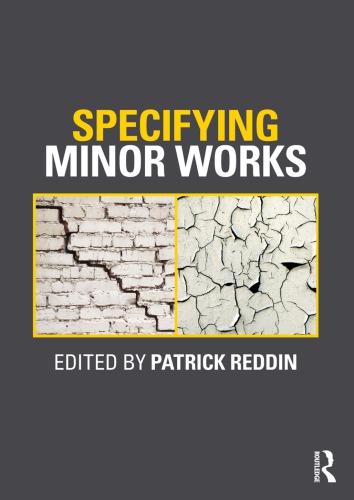Specifying Minor Works Patrick Reddineditor