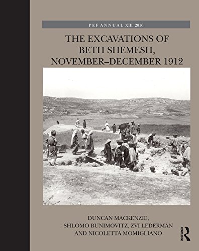 The Excavations Of Beth Shemesh Novemberdecember 1912 1st Ed Duncan Mackenzie