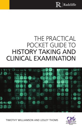 Practical Pocket Guide To History Taking And Clinical Examination Timothy Williamson