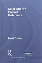 Solar Energy Pocket Reference Thorpe Dave