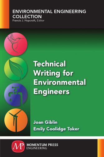 Technical Writing For Environmental Engineers Coolidge Toker