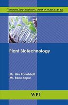 Plant Biotechnology Kapor Renu Ranabhatt Hiru