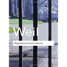 Oppression And Liberty Simone Weil
