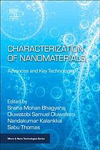 Characterization Of Nanomaterials Advances And Key Technologies Kalarikkal