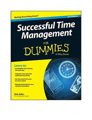 Successful Time Management For Dummies 2nd Dirk Zeller