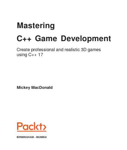 Mastering C Game Development Mickey Macdonald
