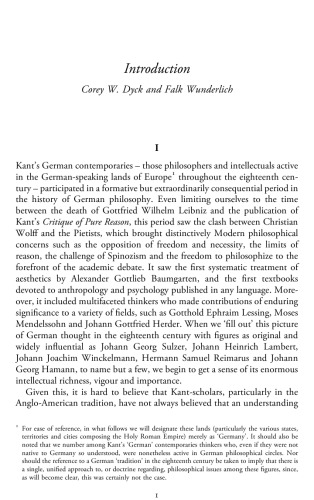 Kant And His German Contemporaries Vol 1 Logic Mind Epistemology Science And Ethics Corey W Dyck