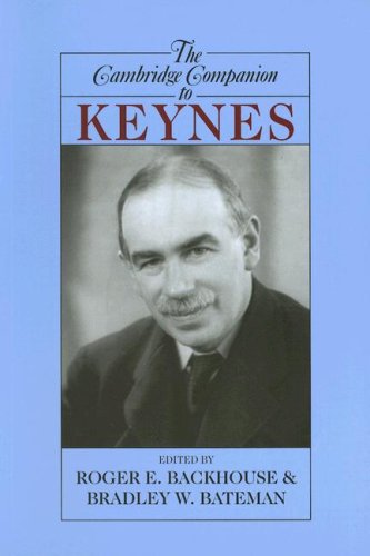 The Cambridge Companion To Keynes Roger E Backhouse Bradley W Bateman