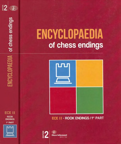 Encyclopedia Of Chess Endings Ece Ii Rook Endings Part 1 Drugo Izdanje Arsovi