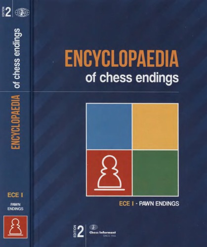 Encyclopedia Of Chess Endings Ece I Pawn Endings Drugo Izdanje Tadi