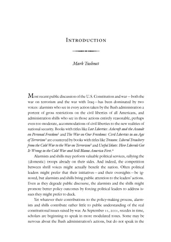 The Constitution In Wartime Beyond Alarmism And Complacency 2nd Edition Mark Tushnet