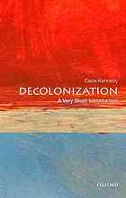 Decolonization A Very Short Introduction Dane Keith Kennedy