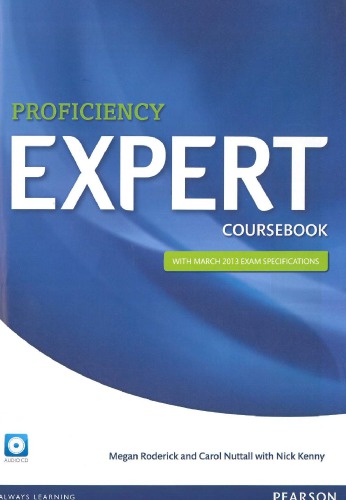 Proficiency Expert Coursebook Megan Roderick Carol Nuttall Nick Kenny