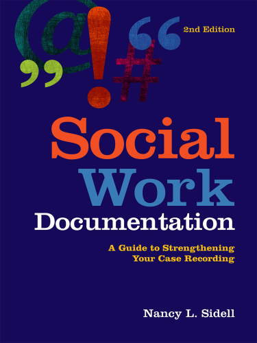 Social Work Documentation Nancy Sidell