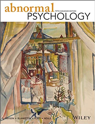 Abnormal Psychology 5th Gerald C Davison Kirk R Blankstein