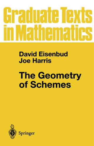 The Geometry Of Schemes Eisenbud David Harris Joe
