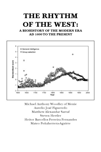 The Rhythm Of The West A Biohistory Of The Modern Era Ad 1600 To The Present Michael Anthony Woodley Of Menie