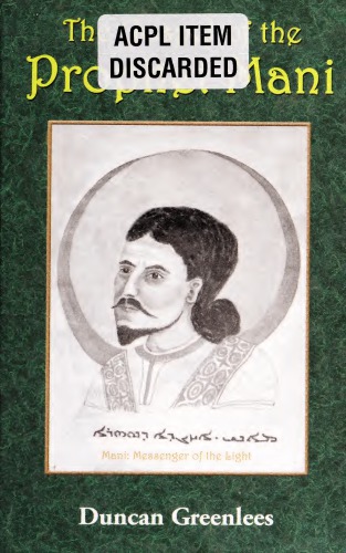 The Gospel Of The Prophet Mani Duncan Greenlees