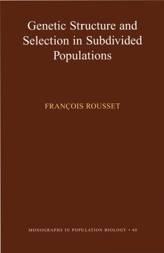 Genetic Structure Competition In Subdivided Populations Rousset