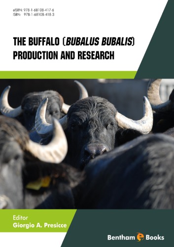 The Buffalo Bubalus Bubalis Production And Research Giorgio A Presicce