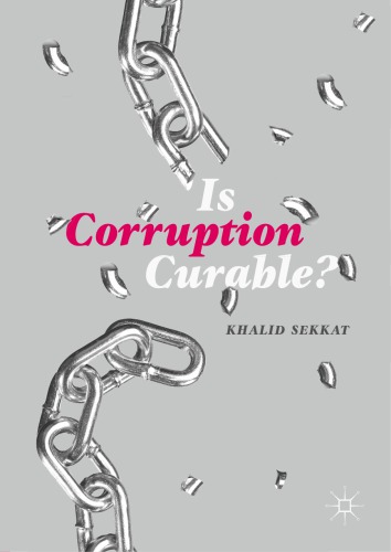 Is Corruption Curable Hardcover Khalid Sekkat