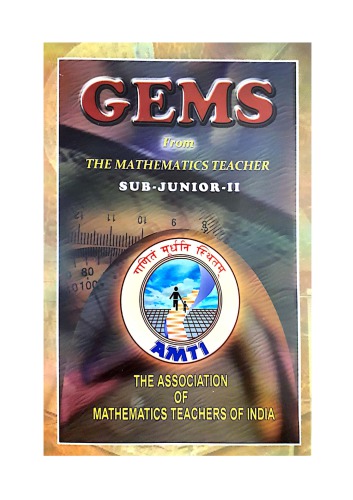 Amti Gems Sub Junior Level 2 Middle School Classes From The Mathematics Teacher Nsejs Rmo Inmo Imo Olympiad Foundation Association Of Mathematics Teachers Chennai India